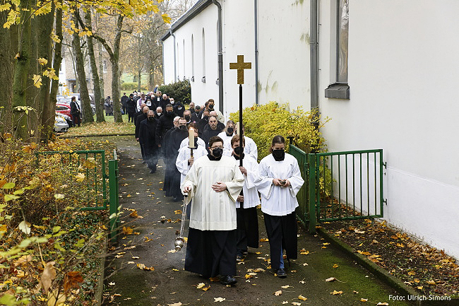 Requiem und Beisetzung P. Albert Alten&auml;hr